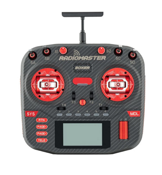 Radiomaster Boxer Max Radio Controller (M2) – ELRS Version – RED